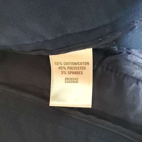 VanHeusen Pants Blue Modern Fit Stretch Extensible Size 4 - Picture 7 of 8